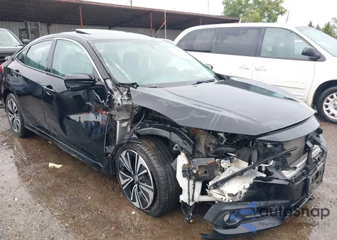 2017 Honda Civic Ex-T из США, поврежденный, VIN 19XFC1F36HE003402